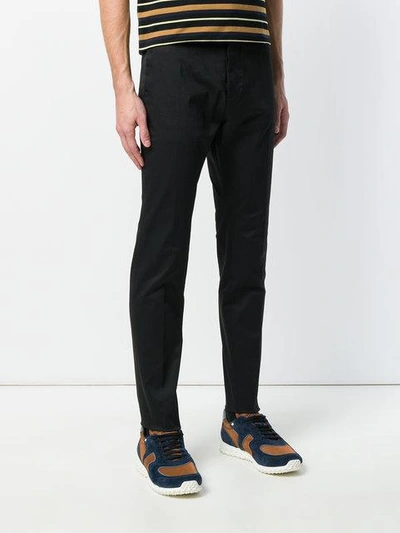 Shop Dsquared2 Classic Tailored Trousers In Black