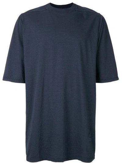 Shop Rick Owens Drkshdw Classic Short-sleeve T-shirt - Blue