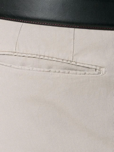 Incotex Slim Leg Chinos In Gray