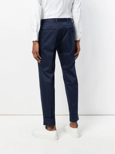 Shop Prada Classic Chino Trousers