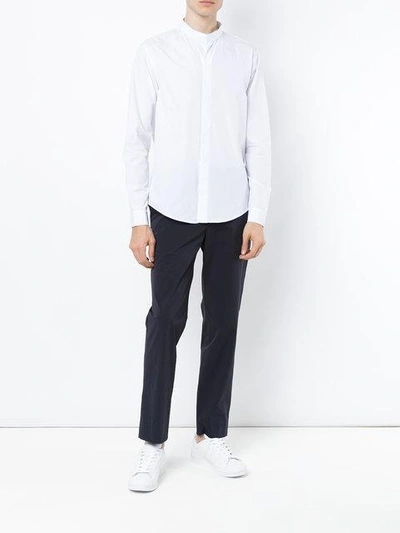 Shop Egrey Long Sleeves Shirt In White