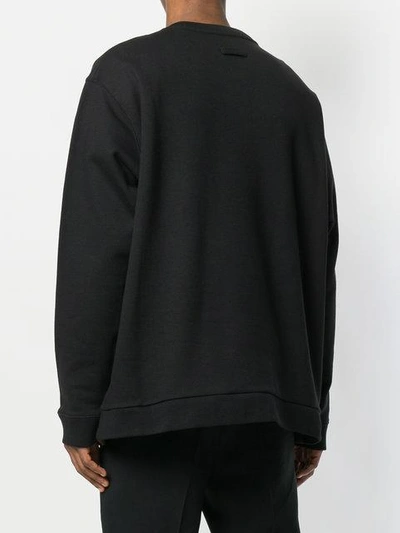 Shop Raf Simons Replicants Sweatshirt In Black