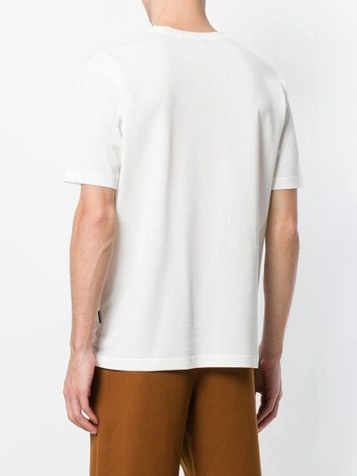 Shop Sankuanz Cy Twombly T-shirt In White