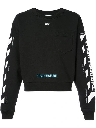 Shop Off-white Temperature Sweatshirt