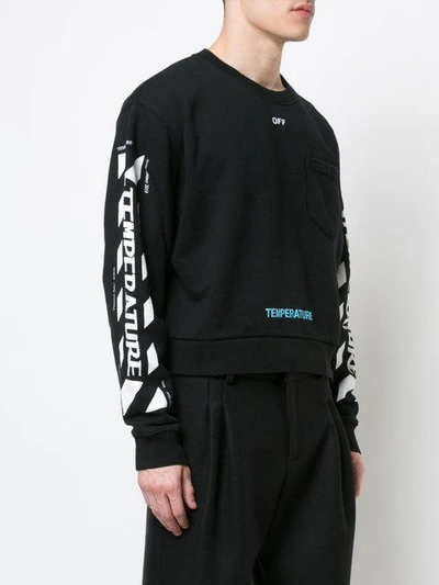 Shop Off-white Temperature Sweatshirt