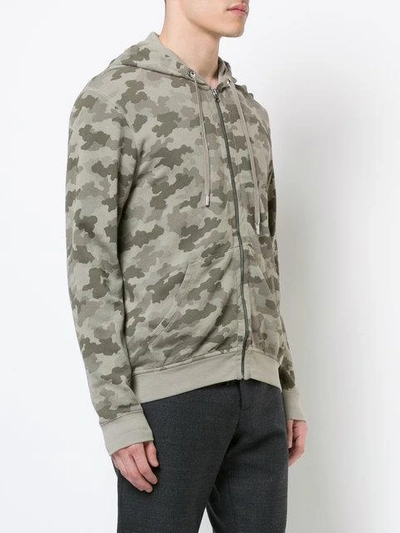 Shop Atm Anthony Thomas Melillo Camouflage Hoodie In Green