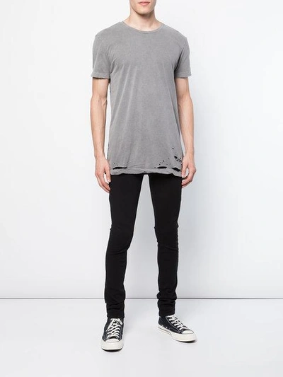 Shop Ksubi Classic Short-sleeve T-shirt In Grey