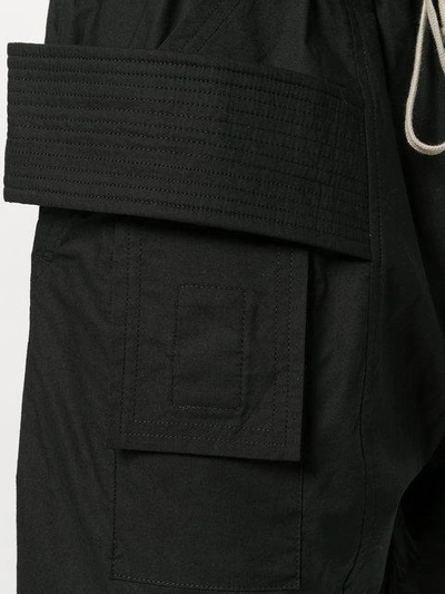 Shop Rick Owens Drkshdw Cargo Pocket Trousers