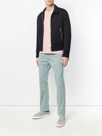 Shop Jacob Cohen Classic Fitted Chinos