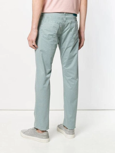 Shop Jacob Cohen Classic Fitted Chinos