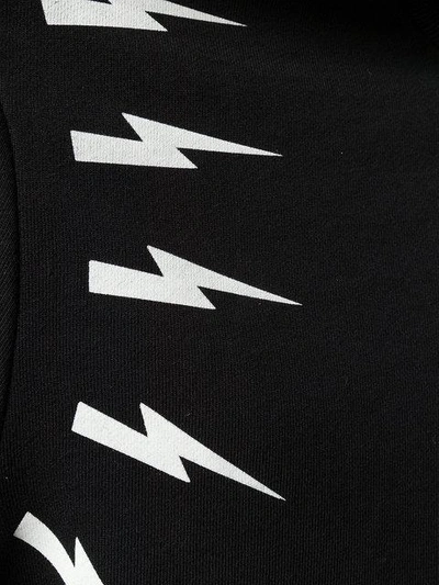 lightning bolt print sweatshirt