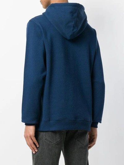 patch hooded sweatshirt