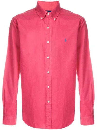Shop Polo Ralph Lauren Button-down Shirt - Pink