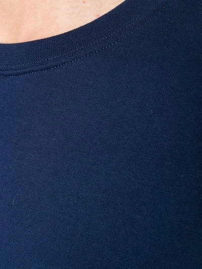 Shop Stella Mccartney Printed Back Sweatshirt - Blue