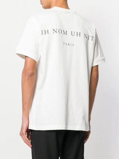 Shop Ih Nom Uh Nit Pablo T-shirt - White