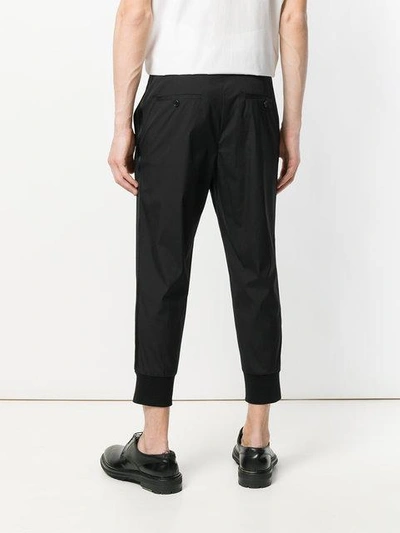 Shop Neil Barrett Cropped Tailored Trousers