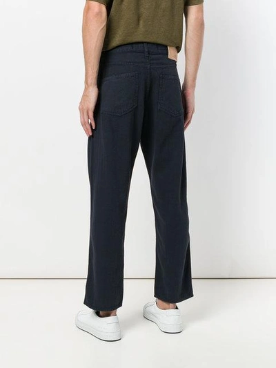 Shop Ymc You Must Create Cropped Casual Chinos