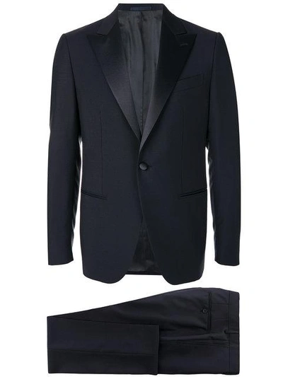 Shop Caruso Two Piece Suit In Blue