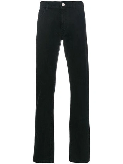 Shop Raf Simons Straight-leg Classic Jeans
