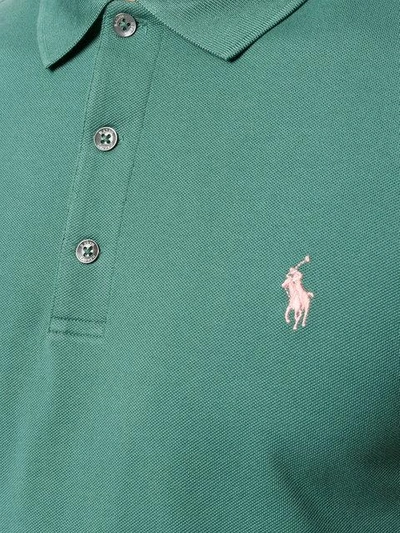 Shop Polo Ralph Lauren Slim Fit Polo Shirt - Green