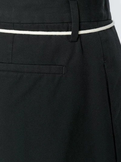 Shop Maison Margiela Tailored Shorts In Black