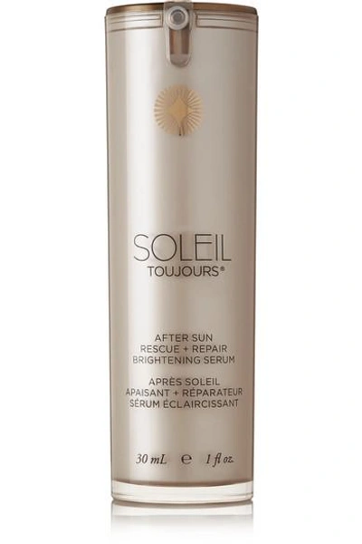Shop Soleil Toujours Net Sustain After Sun Rescue Repair Brightening Serum, 30ml In Colorless