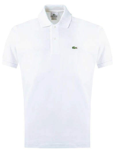 Shop Lacoste Classic Polo Shirt In White