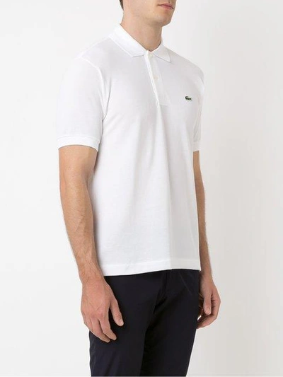 Shop Lacoste Classic Polo Shirt In White