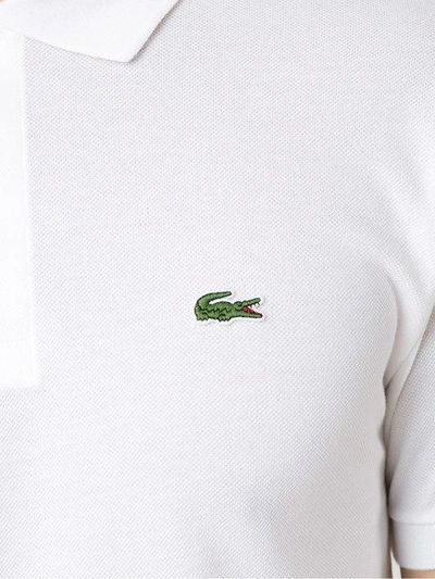 Shop Lacoste Classic Polo Shirt In White