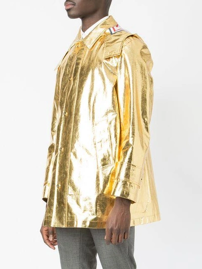 metallic coat