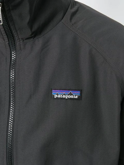 Shop Patagonia Logo Bomber Jacket - Black