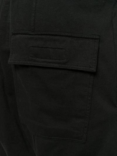 Shop Rick Owens Drkshdw Loose Fit Track Trousers In Black