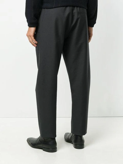 Shop Stephan Schneider Wide Leg Elasticated Trousers - Black