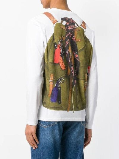 Shop Alexander Mcqueen Backpack Print T