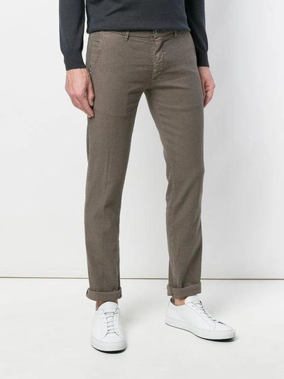 Shop Re-hash Classic Chinos - Brown