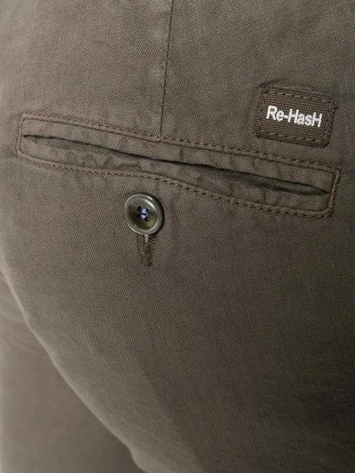Shop Re-hash Classic Chinos - Brown