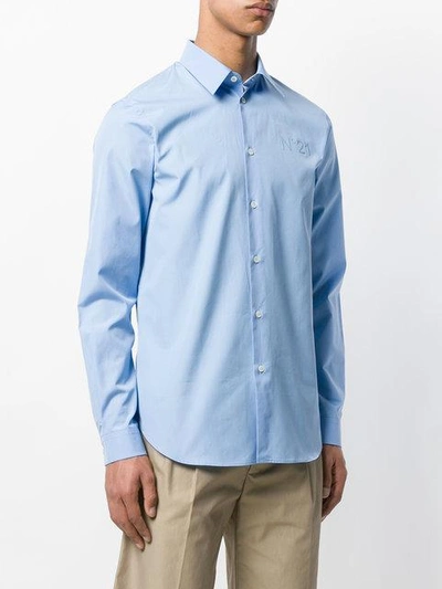Shop N°21 Nº21 Classic Shirt - Blue