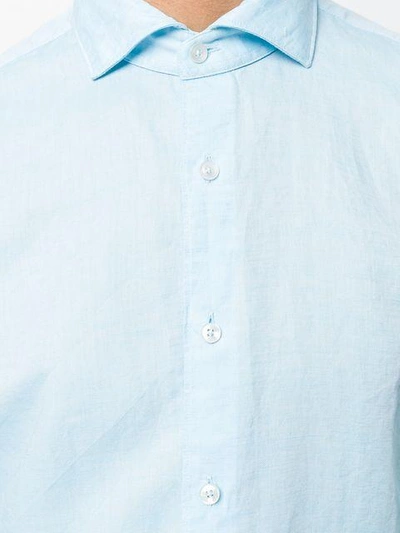Shop Xacus Classic Shirt - Blue