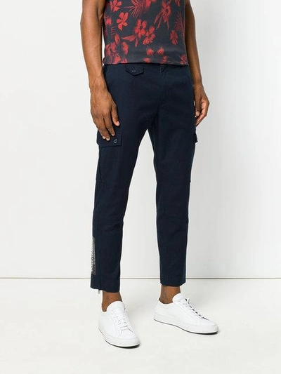 Shop Dolce & Gabbana Cropped Cargo Trousers