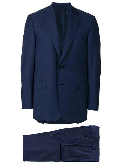 Shop Brioni Two Piece Suit In Blue