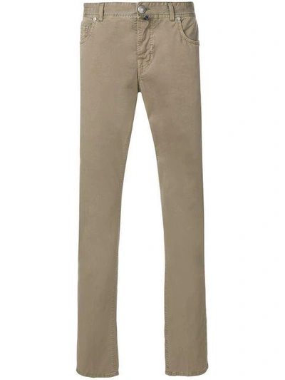 Shop Borrelli Straight Trousers