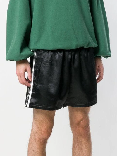 Shop Gosha Rubchinskiy X Adidas Shorts - Black