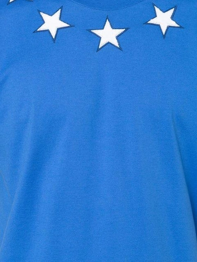 Shop Givenchy Star Appliqué T-shirt