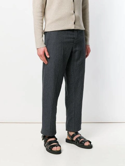 Shop Hannes Roether Grinch Trousers In Black