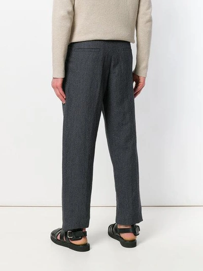 Shop Hannes Roether Grinch Trousers In Black