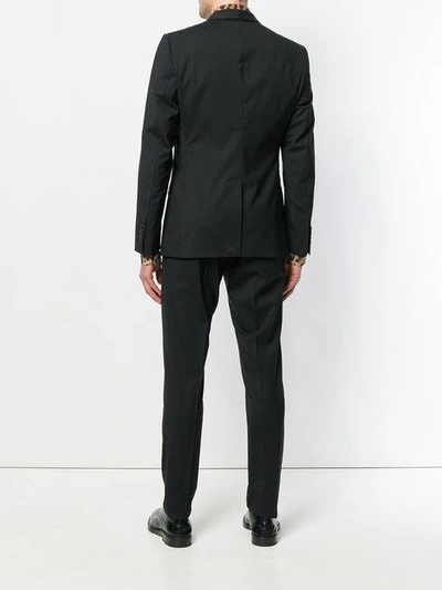 Shop Dolce & Gabbana Two Piece Suit In Black