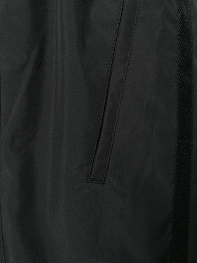 Shop Isabel Benenato Long Drawstring Bermuda Shorts In Black