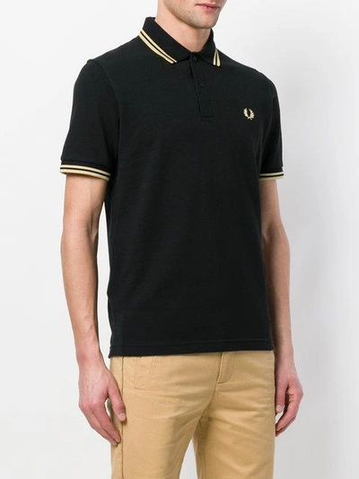 Shop Fred Perry Contrast Stripe Trim Polo