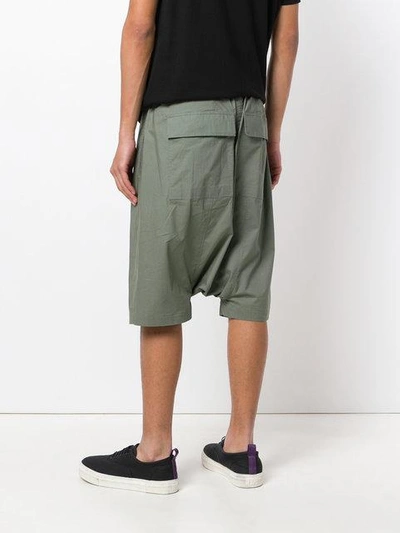 Shop Rick Owens Drop-crotch Shorts