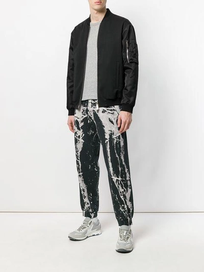 Shop Mirror By Paura Acid Wash Track Pants